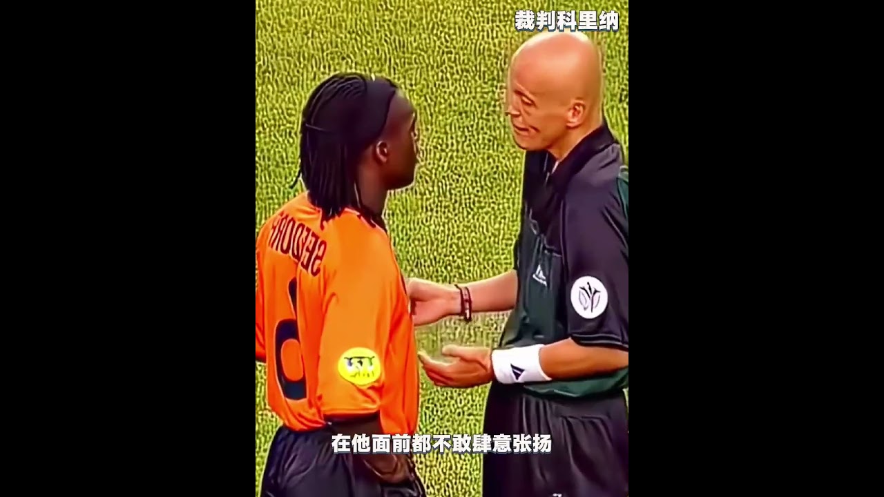 Pierluigi Collina returns to the pitch—can one look really command
