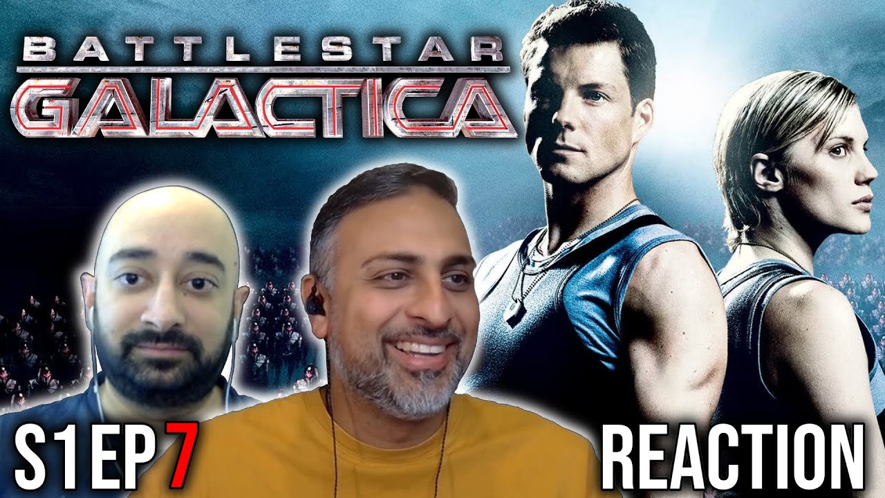 Battlestar Galactica - S1 Ep 7 - Six Degrees of Separation - REACTION - First Time Watching
