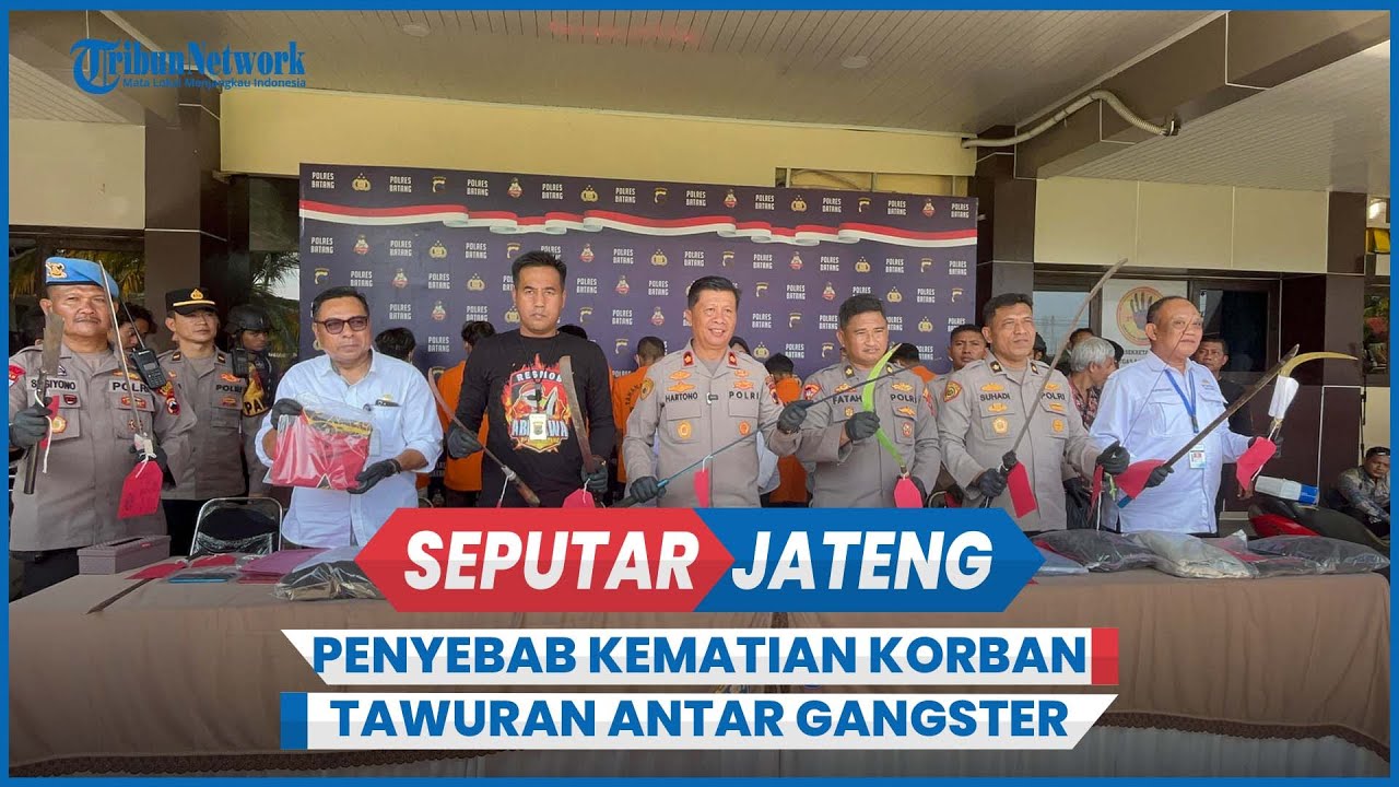Penyebab Kematian Ganesha, Korban Tawuran Antar Gangster di Batang