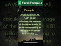 How do you calculate the average of cells meeting a specific condition in Excel
