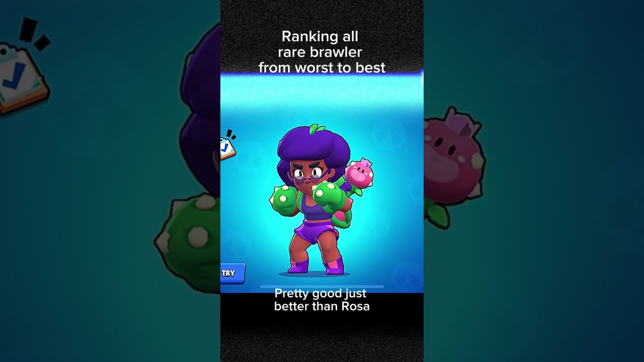 Ranking, every rare brawler, worse the best 