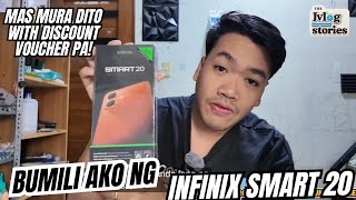 Bumili Ako Ng Infinix Smart 20 Dahil Malaki Discount At May Pa Voucher Pa Dito With Unboxing