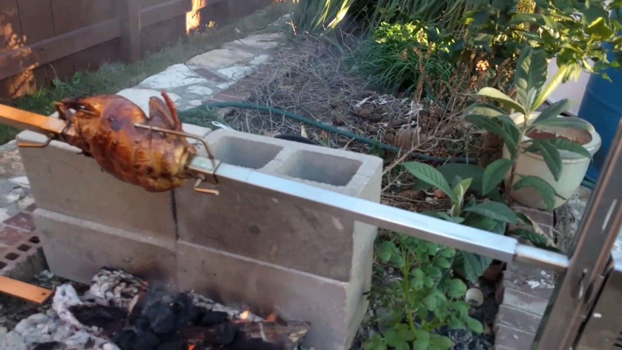 Spit roast duck YouTube