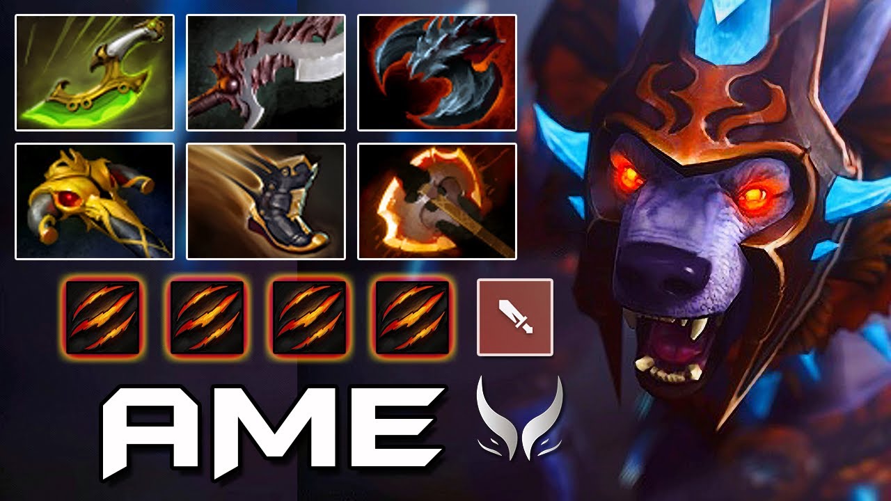 Ame – Ursa Deadly Death Blows | 18/0/4 Профессиональный геймплей за керри в Dota 2!