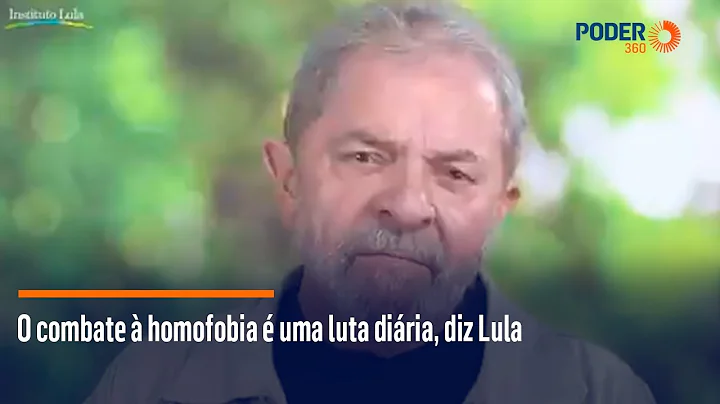 O combate  homofobia  uma luta diria, diz Lula