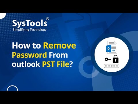 How to Remove Password from Outlook in One Click | Delete Outlook PST Password (Without Losing Data)