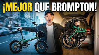 ¿Por qué la ENGWE ZIP es MEJOR que Brompton? | Análisis definitivo