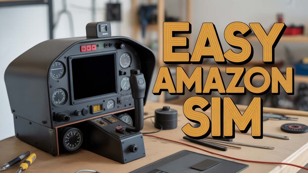 Построить авиасимулятор дома проще, чем вы думаете!