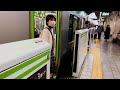 Tokyo train ride  akihabara to tokyo station  cinematic 4k 60fps