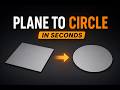 From Plane to Circle in Seconds [BLENDER]