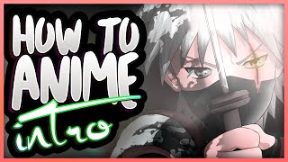 How to make COOL ANIME INTRO WITHOUT using any SOFTWARE - YouTube