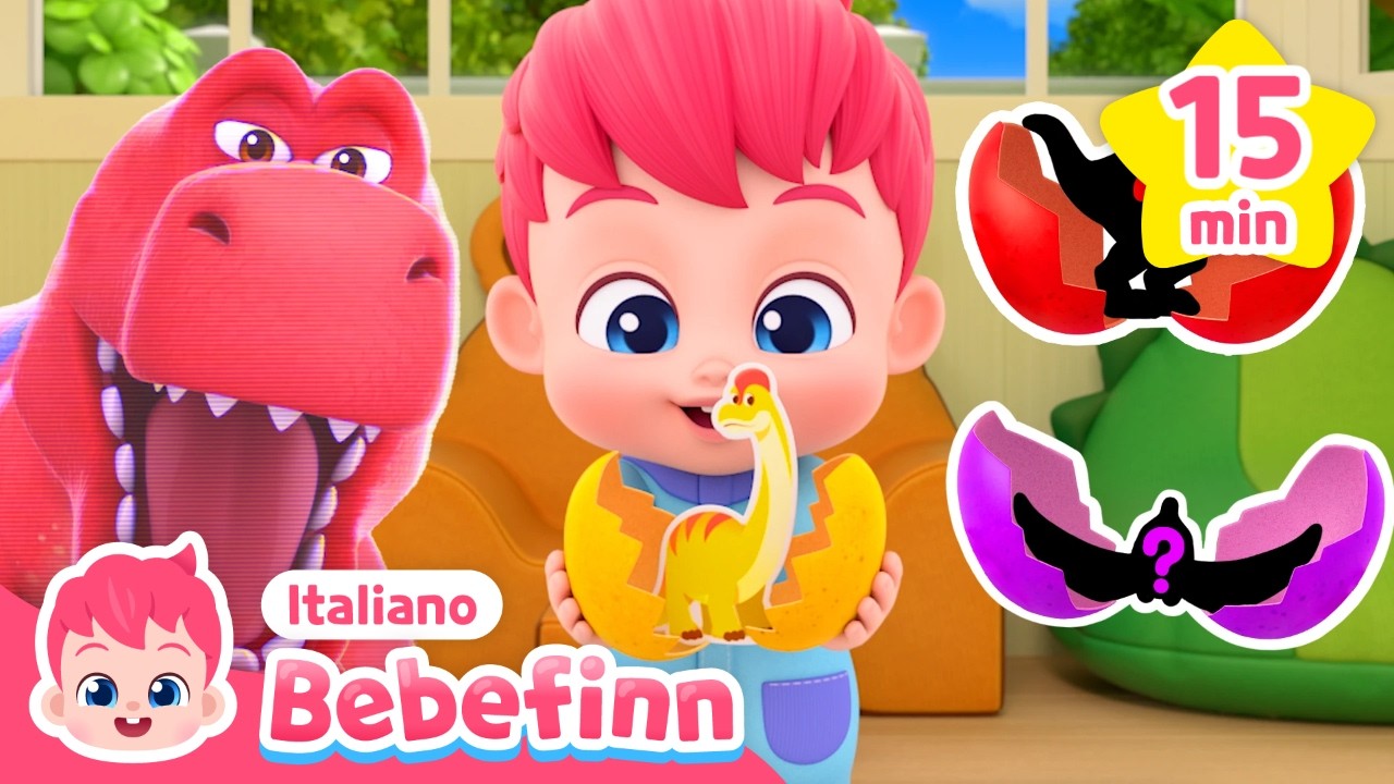 Mix - Canzone del T-Rex + Canzone dell'Uovo di Dinosauro 🦖 | Italiano - Canzoni per Bambini ​