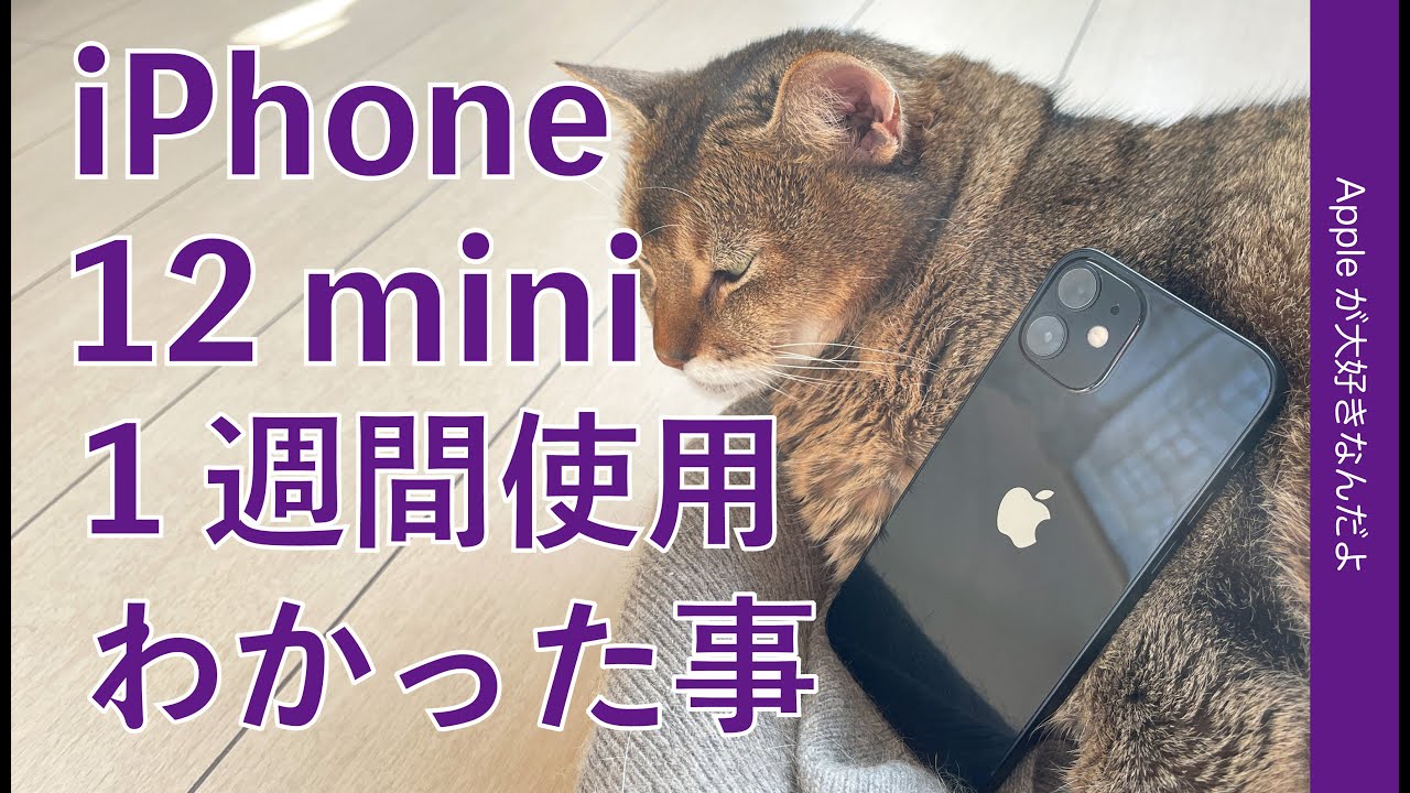 バッテリー持続やフル充電時間計測 サイズ感など Iphone 12 Mini を1週間使って試した事わかった事 レビュー第二弾 Youtube バッテリー持続やフル充電時間計測 サイズ感など Iphone 12 Mini を1週間使って試した事わかった事 レビュー第二弾 Youtube