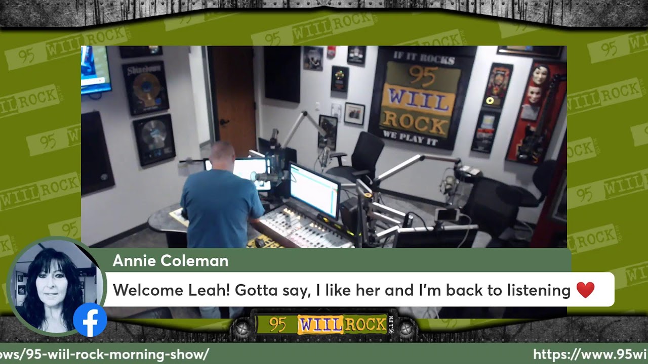 95 wiil rock morning show with tom leah day 3 youtube