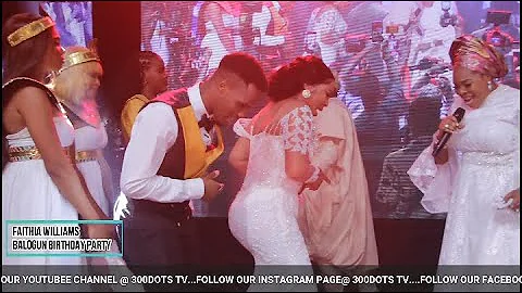 Best of faithia williams Balogun on her multi million birthday party