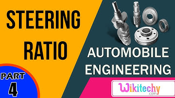 What is steering ratio | Automobile Interview questions and answers | Automobile Engineering