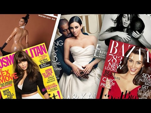Video: Nicht Wiederzuerkennen Kim Kardashian Auf Dem Cover Des Love Magazins