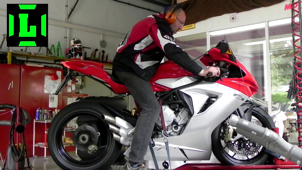 MV Agusta F3 675 Dynorun Prüfstand Soundcheck PS-Treff