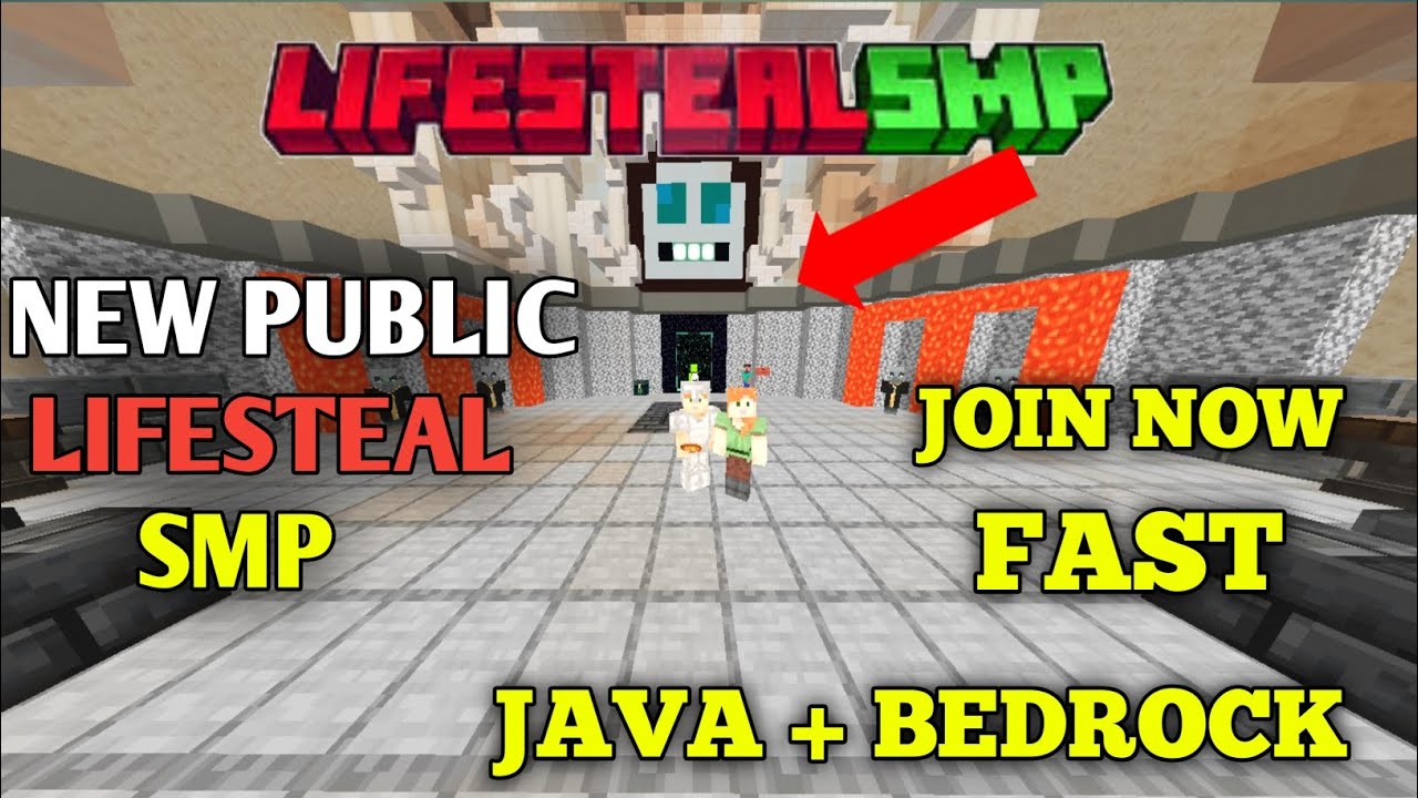 NEW LIFESTEAL PUBLIC SMP FOR MINECRAFT 🥰 JOIN NOW FAST - YouTube