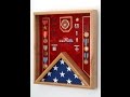 Flag Display Case, Military Shadow Box, Medals & Awards Display Case - 100% made in the USA Flag Display Case, Military Shadow Box, Medals & Awards Display Case - 100% made in the USA