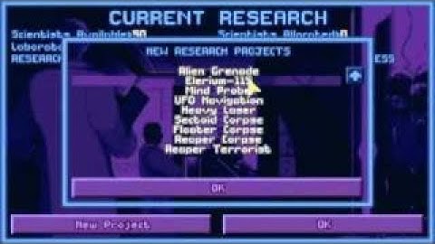 Lets Play X COM: UFO Defense 9 Research and Manufacture