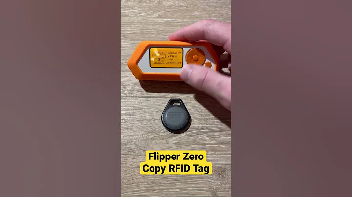 Copy RFID Tag with Flipper Zero