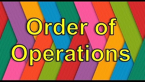 The Order of Operations Song (PEMDAS) | Silly School Songs