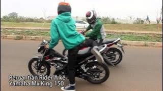 Drag Race - Yamaha MX King 150 VS Honda Sonic 150R