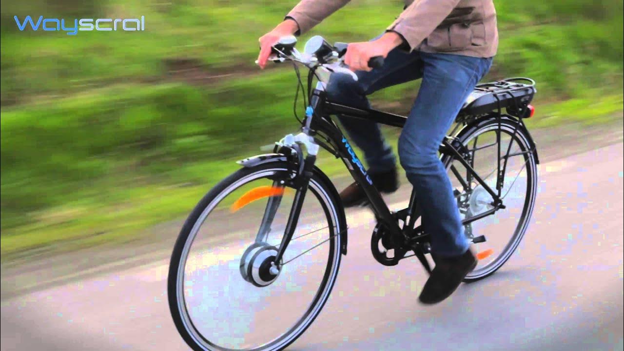 Vélo électrique Wayscral W450 disponible sur Norauto.fr - YouTube