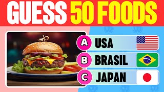 Guess The Country By Its Food 🍔😋 | Food Quiz