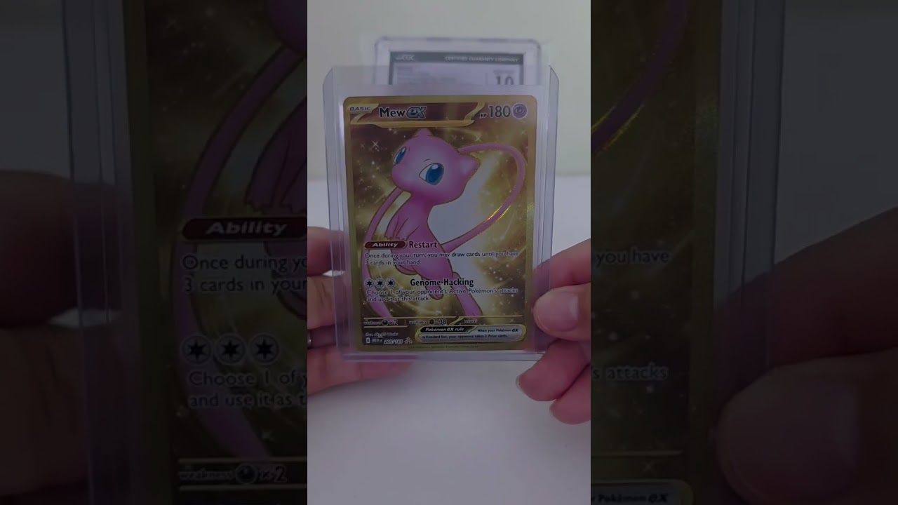 Showing All 4 Mew EX Variants Including the Metal Card! | Happi Surprise