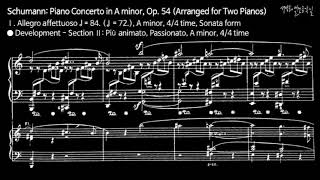 Schumann: Piano Concerto in A minor, Op. 54 (Arranged for Two