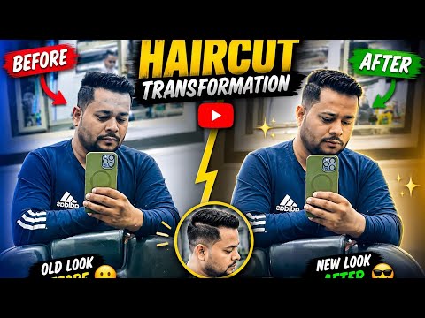 आज मैं आ गया Salon haircut करने के लिए।#youtube #hairstyle #