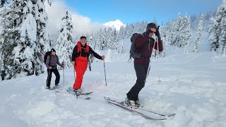 First time splitboarding