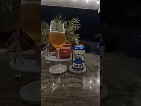 King Tide Brewing Blue Groper Lager review and a ramble.