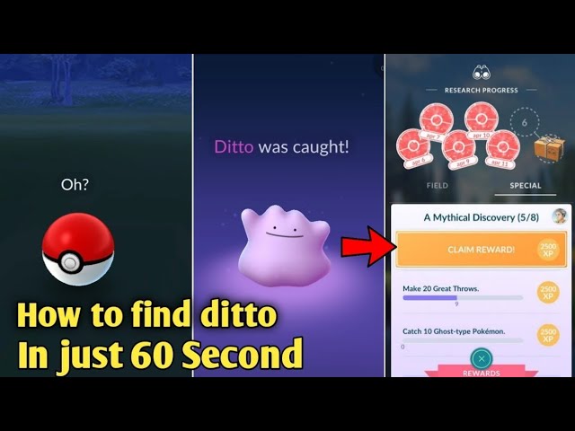 How To Catch Ditto In Pokémon GO! (August 2023) #pokemongo 