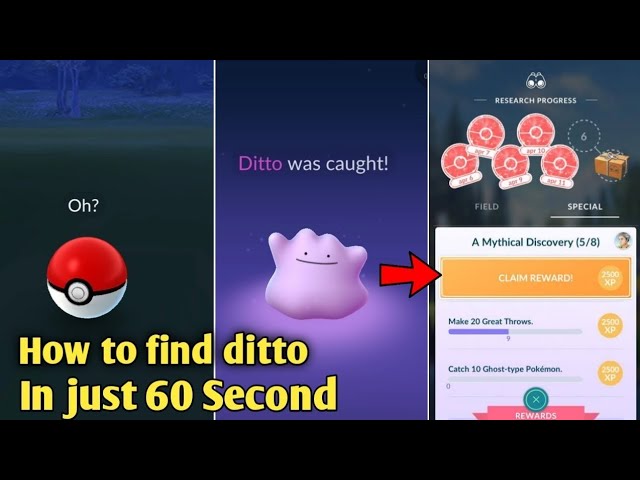 How to catch Ditto in Pokémon Go - GadgetMatch