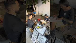 🔥 INDONESIAN Artist in Jakarta Goes CRAZY! 🇮🇩 #shorts #indonesia #jakarta