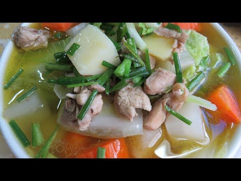 cooking-and-recipe---chicken-soup-with-mix-vegetable-by-kimyee-ros-cooking