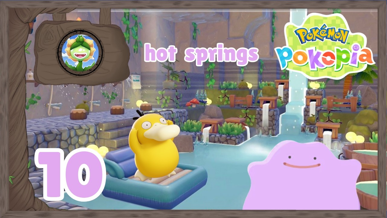 Pokopia [E10]: Postgame Project: Terraced Hot Spring - YouTube