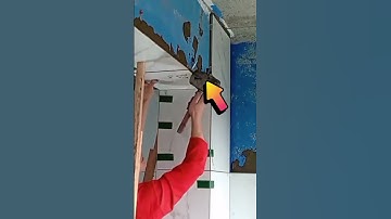 Chi tiết không thể bỏ qua khi ốp tường nhưng ít ai biết đến #xaydung #thoxay #gachoplat