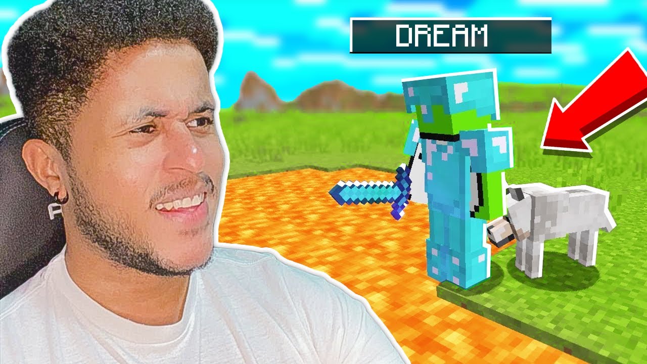 😱 REAGINDO ao DREAM sendo DESTRUÍDO (Melhor Jogador de Minecraft