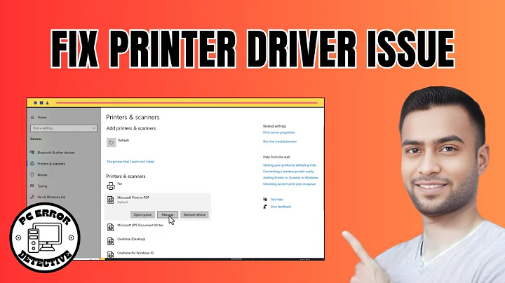 How To Fix Printer Driver Is Unavailable On Windows 10 - Full Guide
