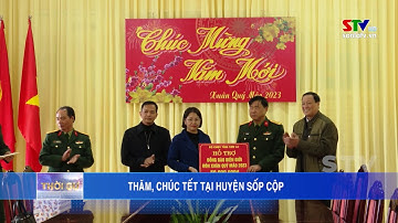 Thăm tặng quà và chúc tết tại huyện Sốp Cộp