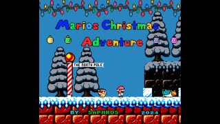 Marios Christmas Adventure - Super Mario World ROM Hack - Full Game screenshot 1