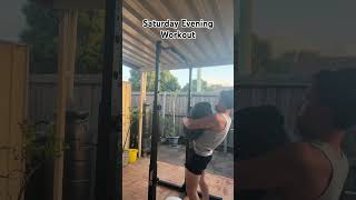 Saturday Evening Workout #sandbagworkout #functionaltraining