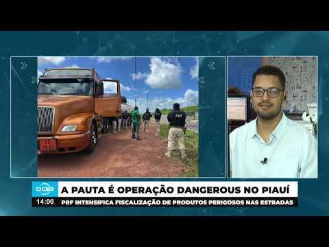 PRF intensifica fiscalização de produtos perigosos em estradas do Piauí 26 03 2025