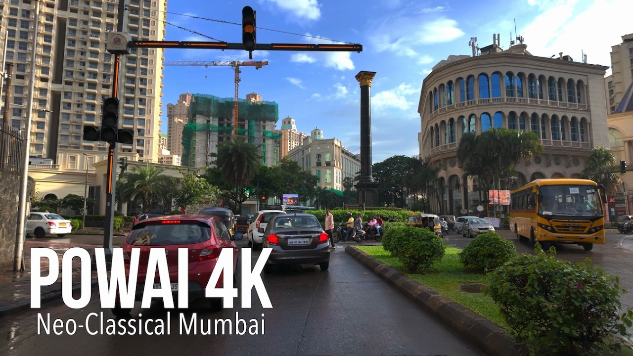 4KHDR Drive in Powai | Neo-Classical Mumbai