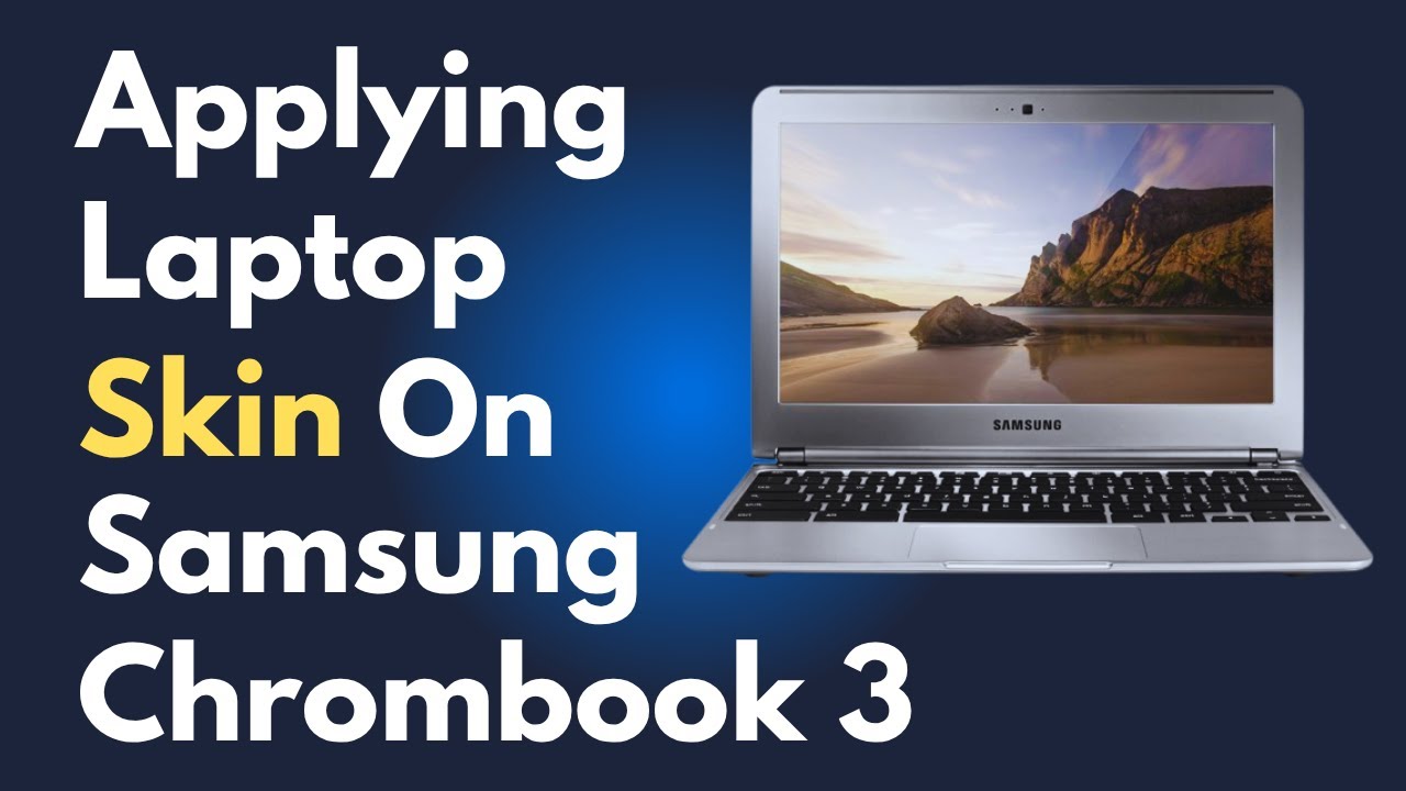 How to apply Laptop skin and Carve out the logo & Texts by Goodnews.