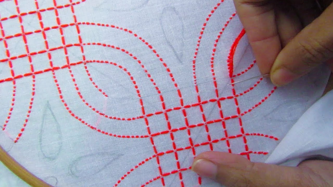 Hand Embroidery, Nakshi Kantha Drawing and Embroidery, New Nakshi ...